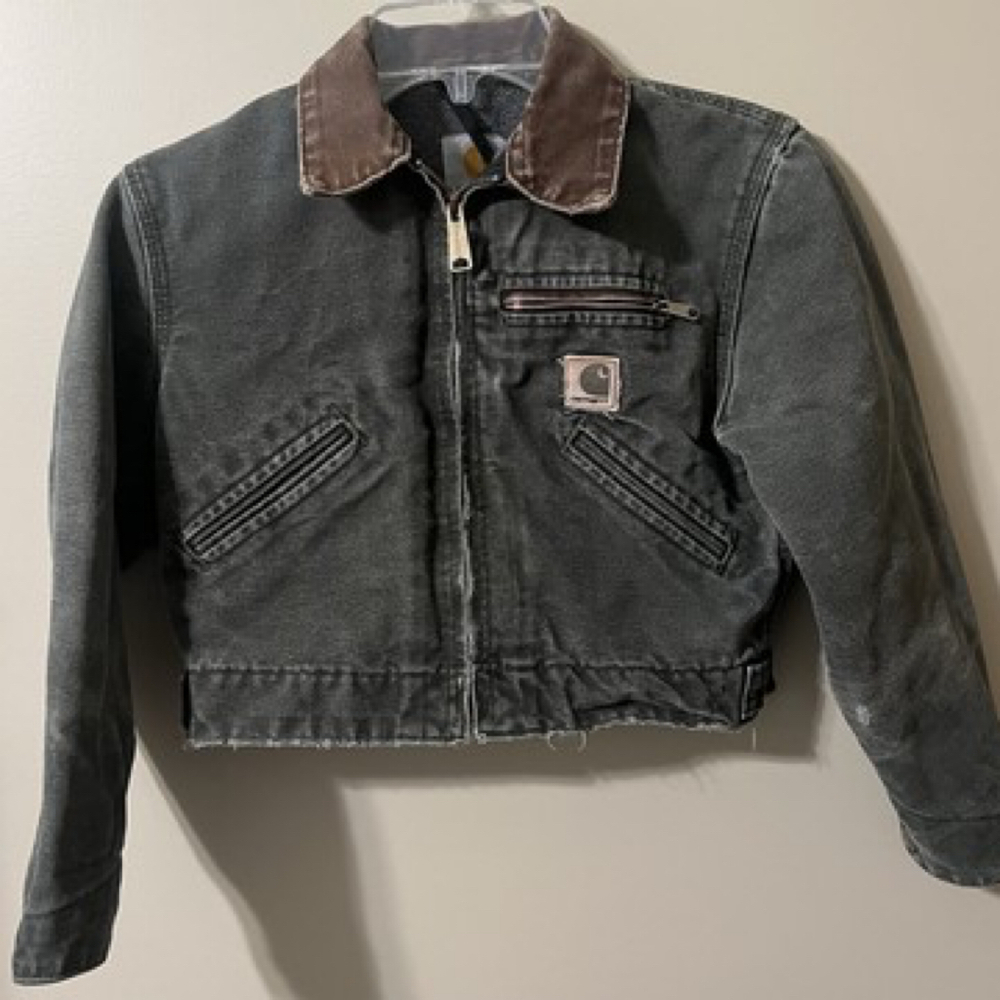 Children’s Carhartt Jacket, Size Small, Moss (green), YYJ97 Mos
